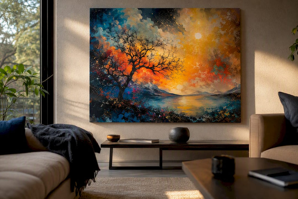 Two Thirds Rule for Colorful Wall Art: Exact Sizing, Palettes, DIY
