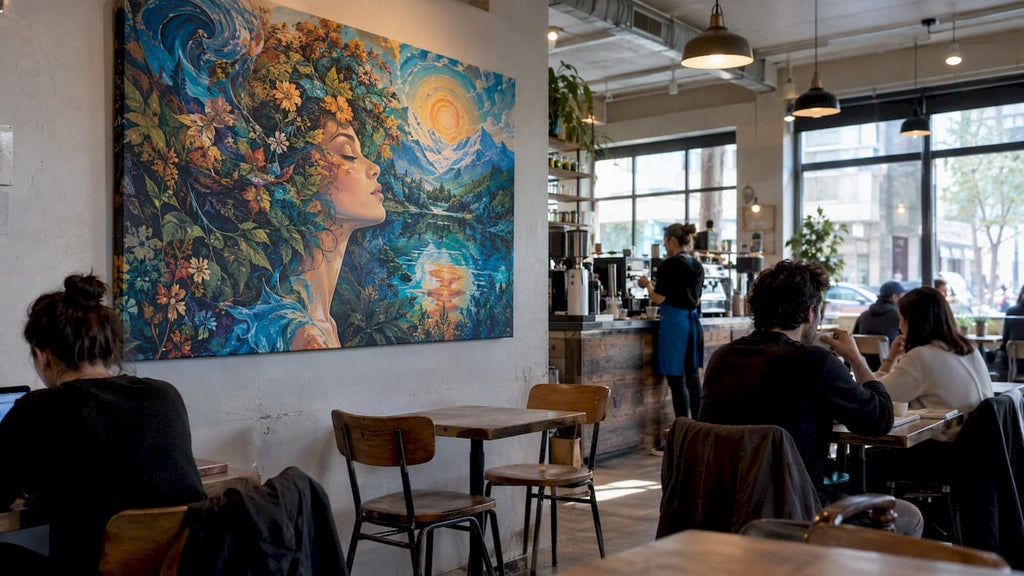 12 Coffee Shop Wall Art Ideas, Then Order a Durable Custom Canvas
