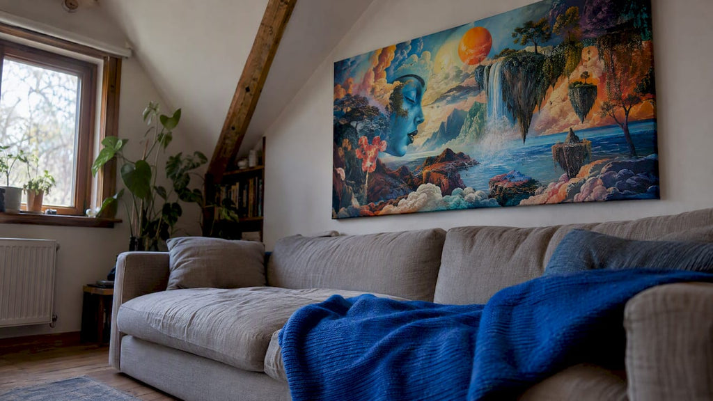 Surrealist Canvas Art: Custom Sizes That Fit Your Room