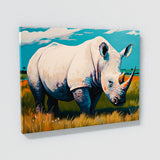 Rhinoceros Vibrant Colorful 3