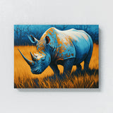 Rhinoceros Vibrant Colorful 4