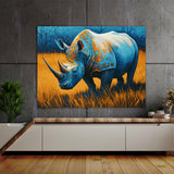 Rhinoceros Vibrant Colorful 4