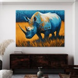 Rhinoceros Vibrant Colorful 4