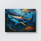 Shark Abstract Ocean 23
