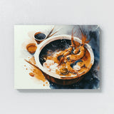 Shrimp Seafood Gumbo Watercolor 43