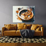Shrimp Seafood Gumbo Watercolor 43