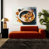 Shrimp Seafood Gumbo Watercolor 43