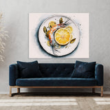 Shrimp Watercolor Plate 23