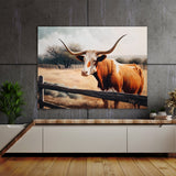 Texas Longhorn Realistic 18