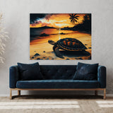 Turtle Atmospheric Sunset 1