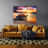 Turtle Atmospheric Sunset 8