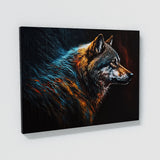 Wolf Dark Atmospheric Colorful 93