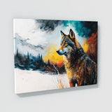 Wolf In Snowy Landscape 58