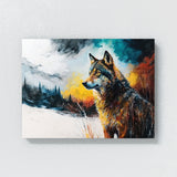 Wolf In Snowy Landscape 58