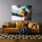 Wolf In Snowy Landscape 58