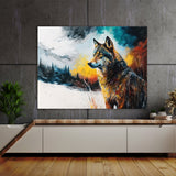 Wolf In Snowy Landscape 58