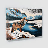 Wolf In Snowy Landscape 8