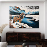 Wolf In Snowy Landscape 8