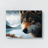 Wolf Realistic Face 17