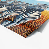 Zebra Blue Sky 20