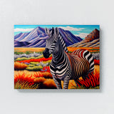 Zebra In Nature Scene 29