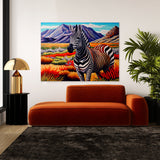 Zebra In Nature Scene 29