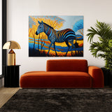 Zebra In Nature Scene 4