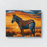 Zebra Savannah Sunset 28