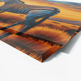 Zebra Savannah Sunset 28