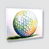Golf Ball Watercolor 27