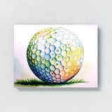 Golf Ball Watercolor 27
