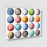 Golf Ball Watercolor 31