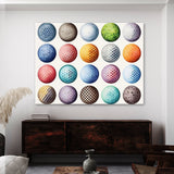 Golf Ball Watercolor 31