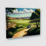 Golf Cart Fairway Landscape 25