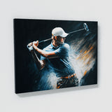 Golf Golfer Motion Blur 8