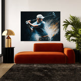 Golf Golfer Motion Blur 8