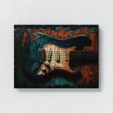 Guitar Art Guitar Textured 7