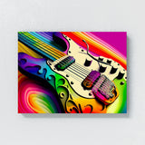 Guitar Art Rainbow Guitar 6