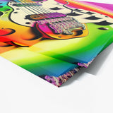 Guitar Art Rainbow Guitar 6