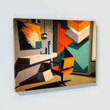 Hair Salon Abstract Geometric 15