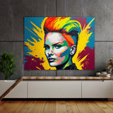 Hair Salon Pop Woman Portrait 16