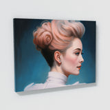 Hair Salon Woman Pastel Updo 32