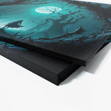 Halloween Dark Spooky Witch Moon 45