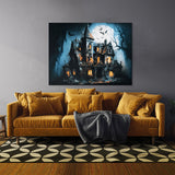 Halloween Haunted House Collage 26
