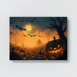 Halloween Pumpkin Patch Sunset 11