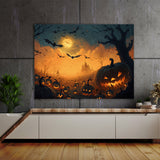 Halloween Pumpkin Patch Sunset 11
