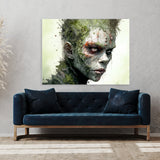 Halloween Zombie Watercolor 30