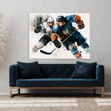 Hockey Player Watercolor 30