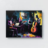 Jazz Quartet Vibrant Colors 16