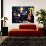 Jazz Quartet Vibrant Colors 16